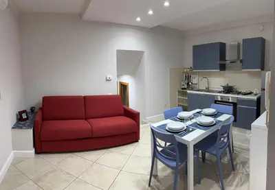 Cucina o angolo cottura di TERRAZZINO CORRERA GUEST HOUSE