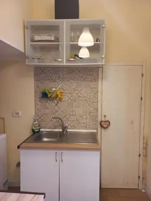 Cucina o angolo cottura di Appartamentino Napoli Centro Storico 