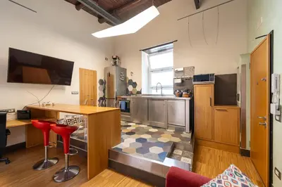 Cucina o angolo cottura di Prosper House by Ospitalia Napoli