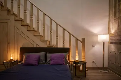 Letto o letti in una camera di Home & more Brigida