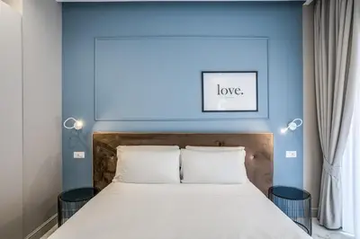 Letto o letti in una camera di The Oasis