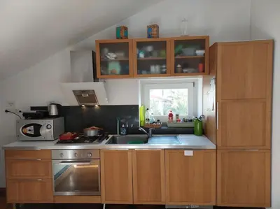 Cucina o angolo cottura di Penthouse Ventaglieri with Panoramic Terrace
