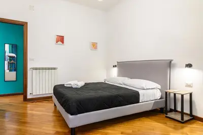 Letto o letti in una camera di Dimora Vomero