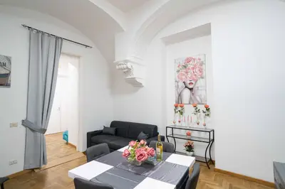 Area soggiorno di New In! Rose a Santa Lucia