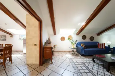 Area soggiorno di Casa Raffaela with Terrace by Wonderful Italy