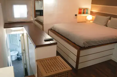 Letto o letti in una camera di Chiatamone Premium Apartment