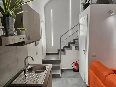 Cucina o angolo cottura di Casa Morena, nel cuore di Napoli