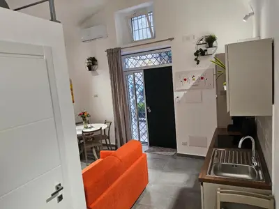 Cucina o angolo cottura di Casa Morena, nel cuore di Napoli