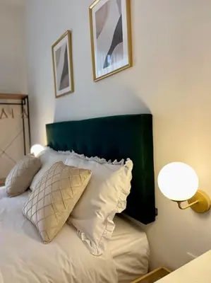 Letto o letti in una camera di La casa di Ary