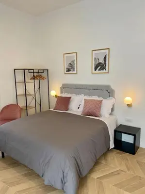Letto o letti in una camera di La casa di Ary