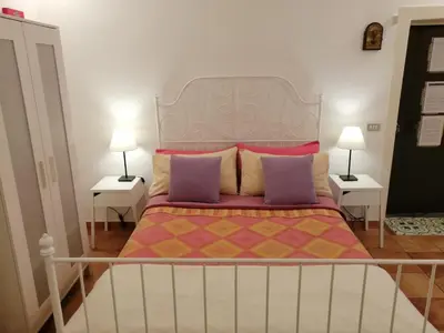 Letto o letti in una camera di Blanco's home
