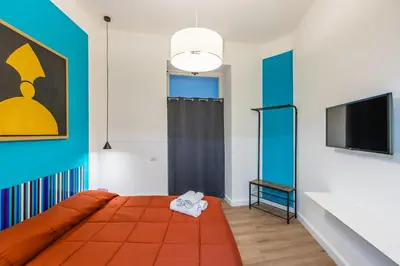 TV o dispositivi per l'intrattenimento presso Lioy 25 by Napoliapartments