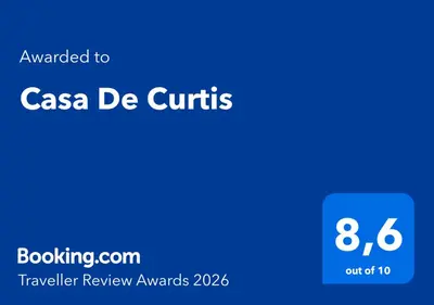 Certificato, attestato, insegna o altro documento esposto da Casa De Curtis