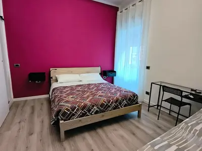 Letto o letti in una camera di Bella mbriana