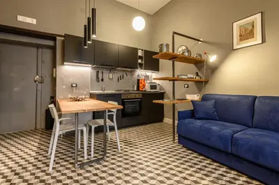 Cucina o angolo cottura di San Raimo Flat