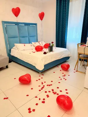 Letto o letti in una camera di Luxury Masaniello