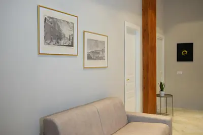 Area soggiorno di ENJOY Napoli - Exclusive Apartment