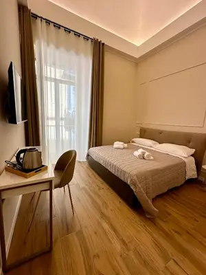 Letto o letti in una camera di Monaciello All'Alba