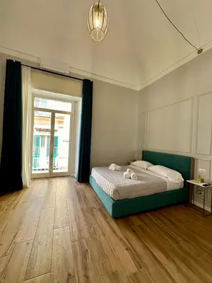 Letto o letti in una camera di Monaciello All'Alba