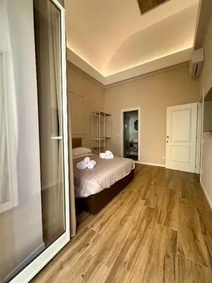 Letto o letti in una camera di Monaciello All'Alba