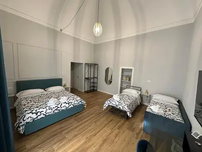 Letto o letti in una camera di Monaciello All'Alba