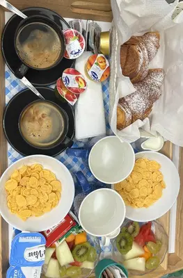 Cibo presso il bed & breakfast o nelle vicinanze
