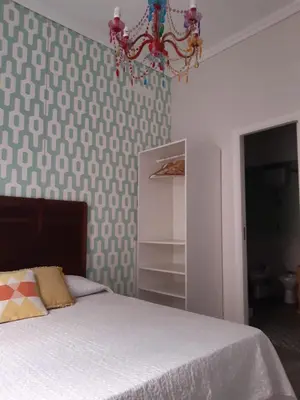 Letto o letti in una camera di La casa di FLO
