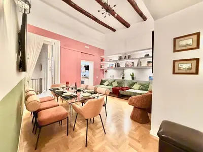 Area soggiorno di Alma de Chiaja - Luxury Design Home Plebiscito