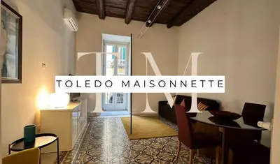 Area soggiorno di Toledo Maisonnette Napoli