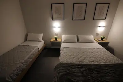 Letto o letti in una camera di Terra Mia Fonseca B&B