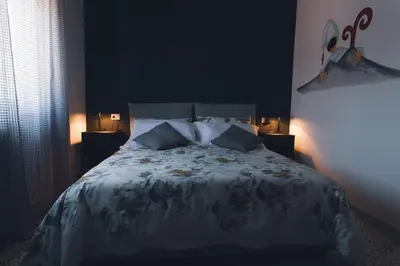 Letto o letti in una camera di La casa tra i monumenti