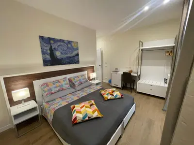 Letto o letti in una camera di La Casa di Ily