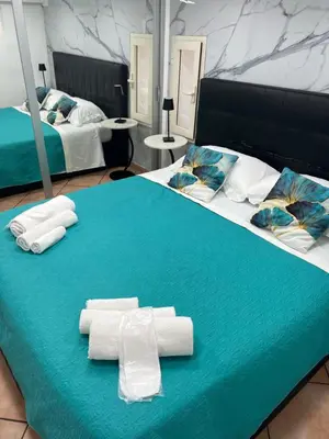 Letto o letti in una camera di Sciusciu House