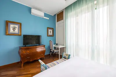 TV o dispositivi per l'intrattenimento presso City Soul Apartment Blue