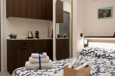 Letto o letti in una camera di Serenity