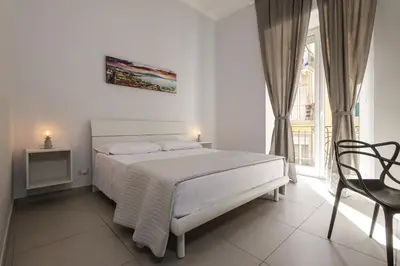 Letto o letti in una camera di Caroline's House