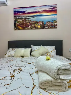 Letto o letti in una camera di Casa nel cuore antico