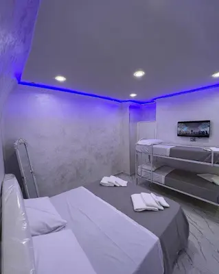 Letto o letti in una camera di O Vascio e Antonella