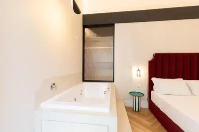 Letto o letti in una camera di Relais Ammira