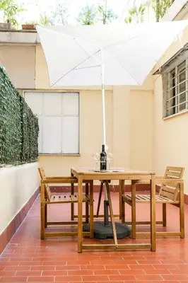 Patio o area all'aperto di Chiaia Life Apartment