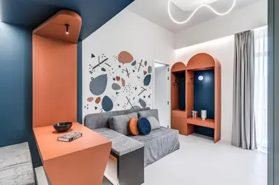 Area soggiorno di Corso Umberto 228 - Sofia Apartments