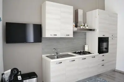 Cucina o angolo cottura di Casa Round