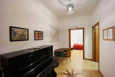Planimetria di Dante Studio Apartment Super Central next metro By HouseinNaples