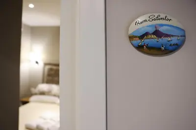 Letto o letti in una camera di Salvator Rooms