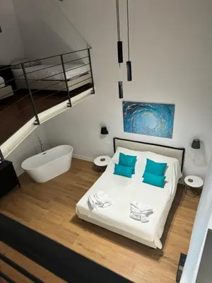 Letto o letti in una camera di La Maison Toledo