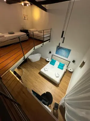 Letto o letti in una camera di La Maison Toledo