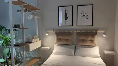 Letto o letti in una camera di AM Home Apartment Napoli Center