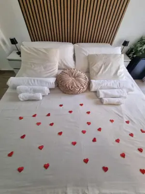 Letto o letti in una camera di Niluna