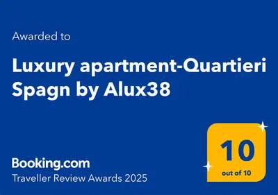 Certificato, attestato, insegna o altro documento esposto da Luxury apartment-Quartieri Spagn by Alux38
