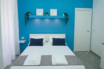 Letto o letti in una camera di Il vicoletto a Toledo